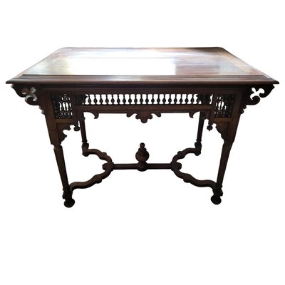 Antique Wooden Hall Table-TCS-1746483