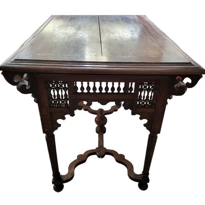 Antique Wooden Hall Table-TCS-1746483