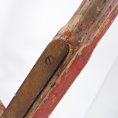 Antique Wooden Hand Truck-NYF-2018938