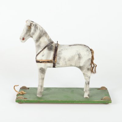 Antique Wooden Horse, 1900s-VAP-986719