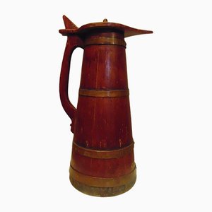 Antique Wooden Water Bottle-CAQ-1089088