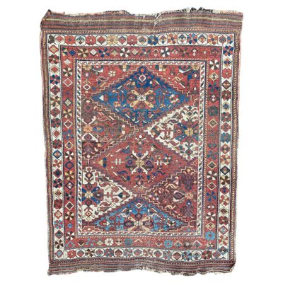 Antique Wool Rug-YMM-1062266