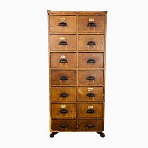 Antique Workshop Chest of Drawers-LCQ-1362806