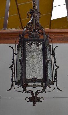 Antique Wrought Iron Landing Lantern-RVK-605952