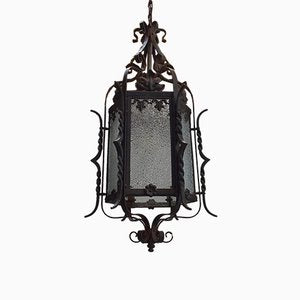 Antique Wrought Iron Landing Lantern-RVK-605952