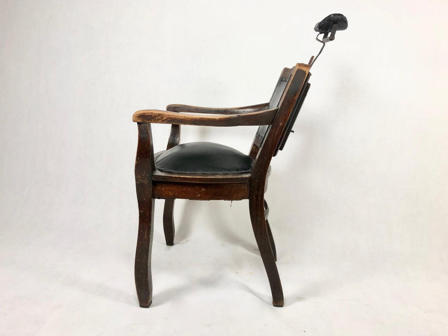 Antique XIX Century Wooden German Dental Chair