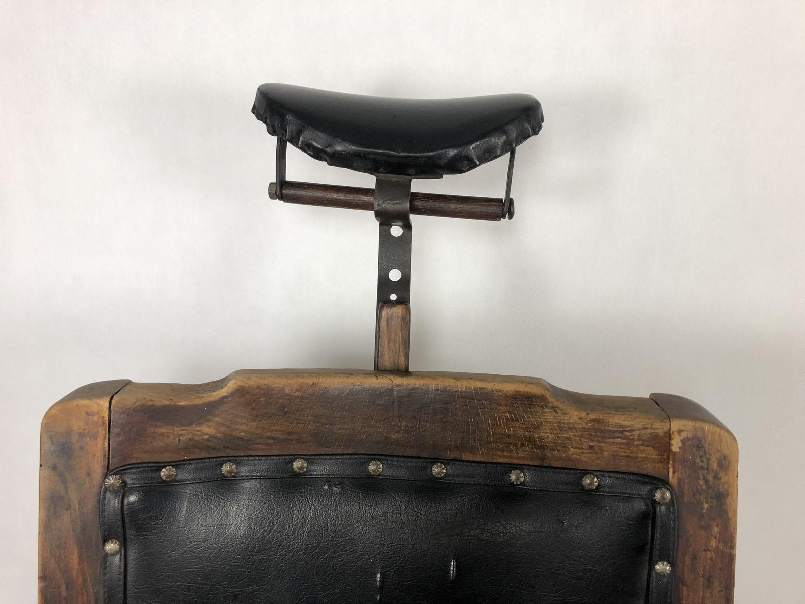 Antique XIX Century Wooden German Dental Chair