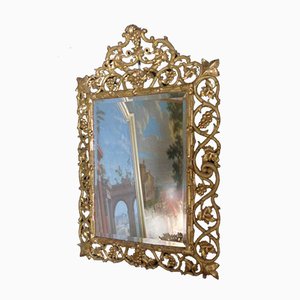 Antique XIX Gilded Mirror-WSV-605133