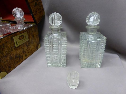 Antique XIX Liquor Cellar Set-WSV-605286