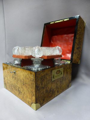 Antique XIX Liquor Cellar Set-WSV-605286