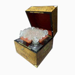 Antique XIX Liquor Cellar Set-WSV-605286