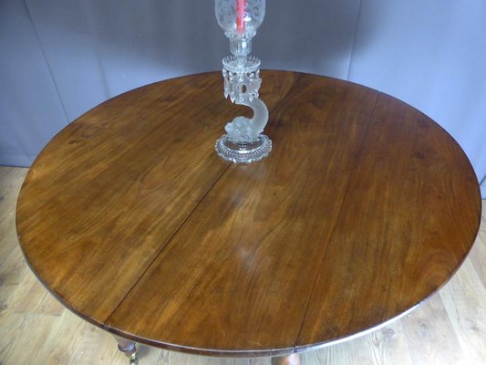 Antique XIX Mahogany Extendable Table-WSV-605313