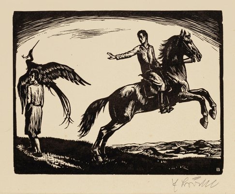 Antiquity, Woodcut Print, 1935-ZCI-788956