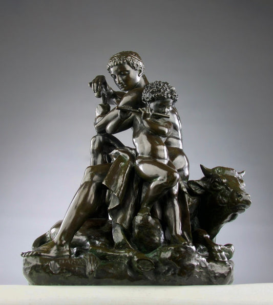 Antoine-Louis Barye / Leblanc-Barbedienne, Peace, 1920s, Bronze