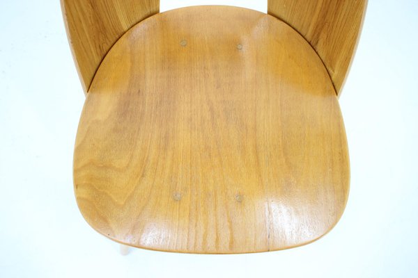 Antoni Suman Chair in Walnut, Czechoslovakia, 1960s-TZ-1724418