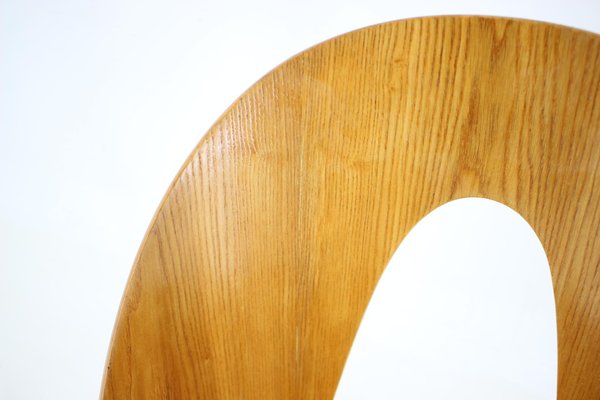 Antoni Suman Chair in Walnut, Czechoslovakia, 1960s