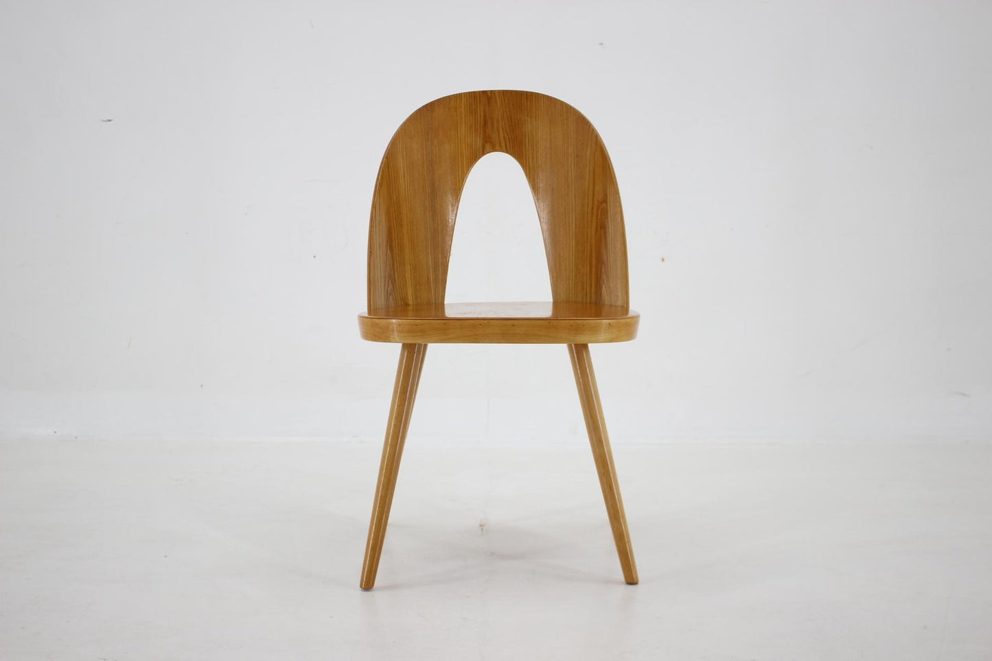 Antoni Suman Chair in Walnut, Czechoslovakia, 1960s