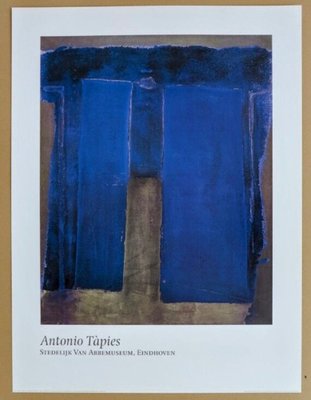 Antoni Tàpies, Abstract Composition, Official Exhibition Poster, 1993-NRC-1813376