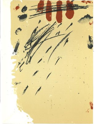 Antoni Tàpies, Composition, Lithograph, 1968-ZCI-1781531