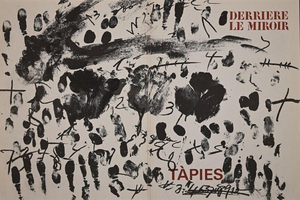 Antoni Tapies - Cover for Derriere Le Miroir - Original Lithograph - 1968-ZCI-876637