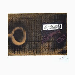 Antoni Tàpies, L'Etiquette, Lithograph, 1979-ZCI-1770169