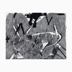 Antoni Tàpies, Lletres i Gris, 1976, Etching-WM-1385037