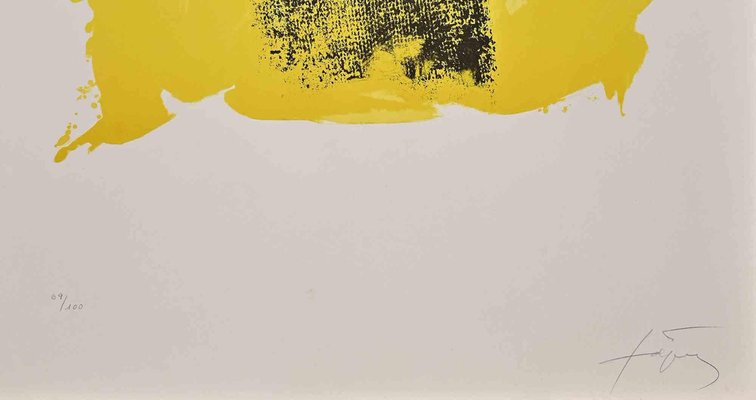 Antoni Tàpies, Roig I Negre punto 79, Lithograph, 1979-ZCI-1769984