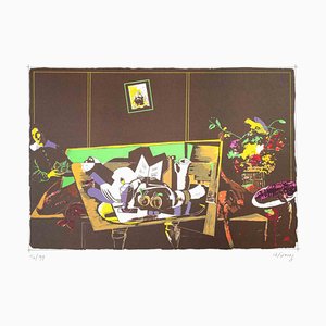 Antonio Fomez, Still Life, Offset and Lithograph, 1970s-ZCI-1788725