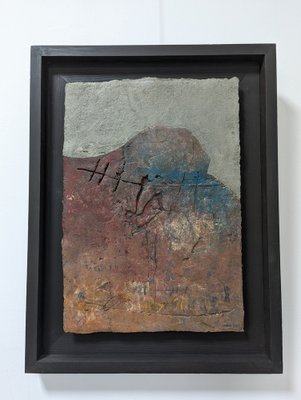 Antonio Jimenez, Triptych, Mixed Media, 1980s, Framed, Set of 3-JJT-1610779