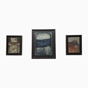 Antonio Jimenez, Triptych, Mixed Media, 1980s, Framed, Set of 3-JJT-1610779