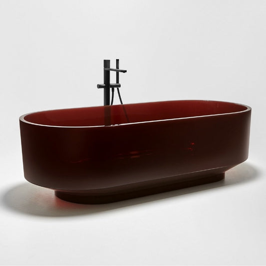 Borghi - Freestanding Oval Bathtub by Antonio Lupi Design