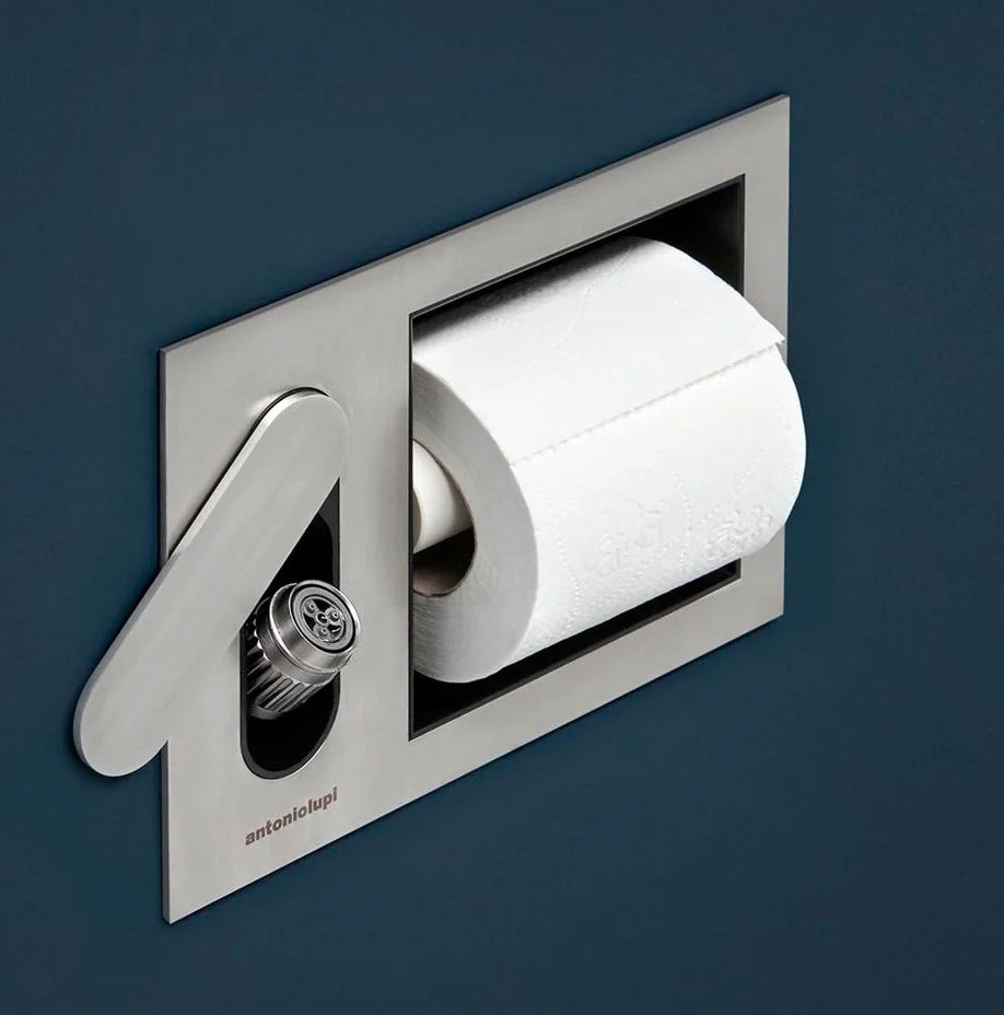 CARTAINTENSO - Encased hygienic shower and paper roll holder