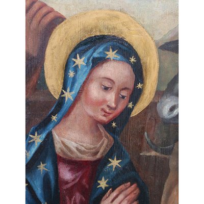 Antonio Marinoni, Nativity, 1500s, Oil on Board-BEW-2042871