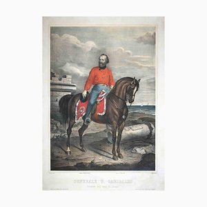 Antonio Masutti, Giuseppe Garibaldi, Lithograph, 1860-ZCI-1761902