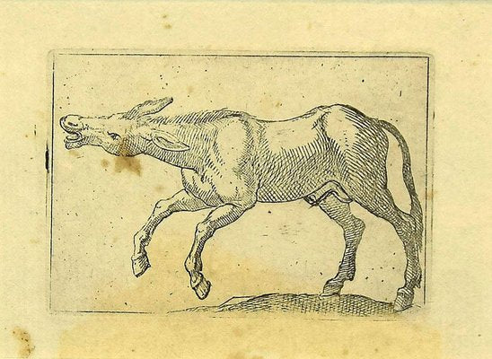 Antonio Tempesta, The Donkey, Etching, 1610s-ZCI-1775666