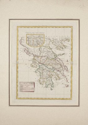 Antonio Zatta - Map of Ancient Greece - Original Etching - 1785-ZCI-837001