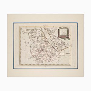 Antonio Zatta - Map of Nubia and Abissinia - Original Etching - 1784-ZCI-836994