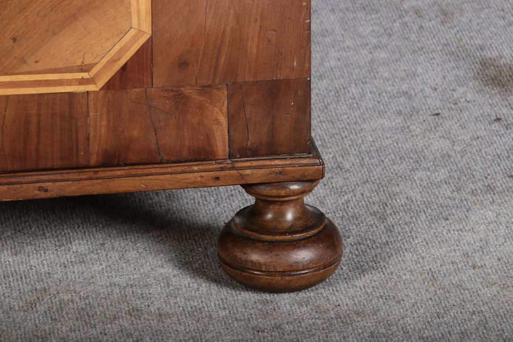 Antqiue Baroque Chest in Walnut, 1750