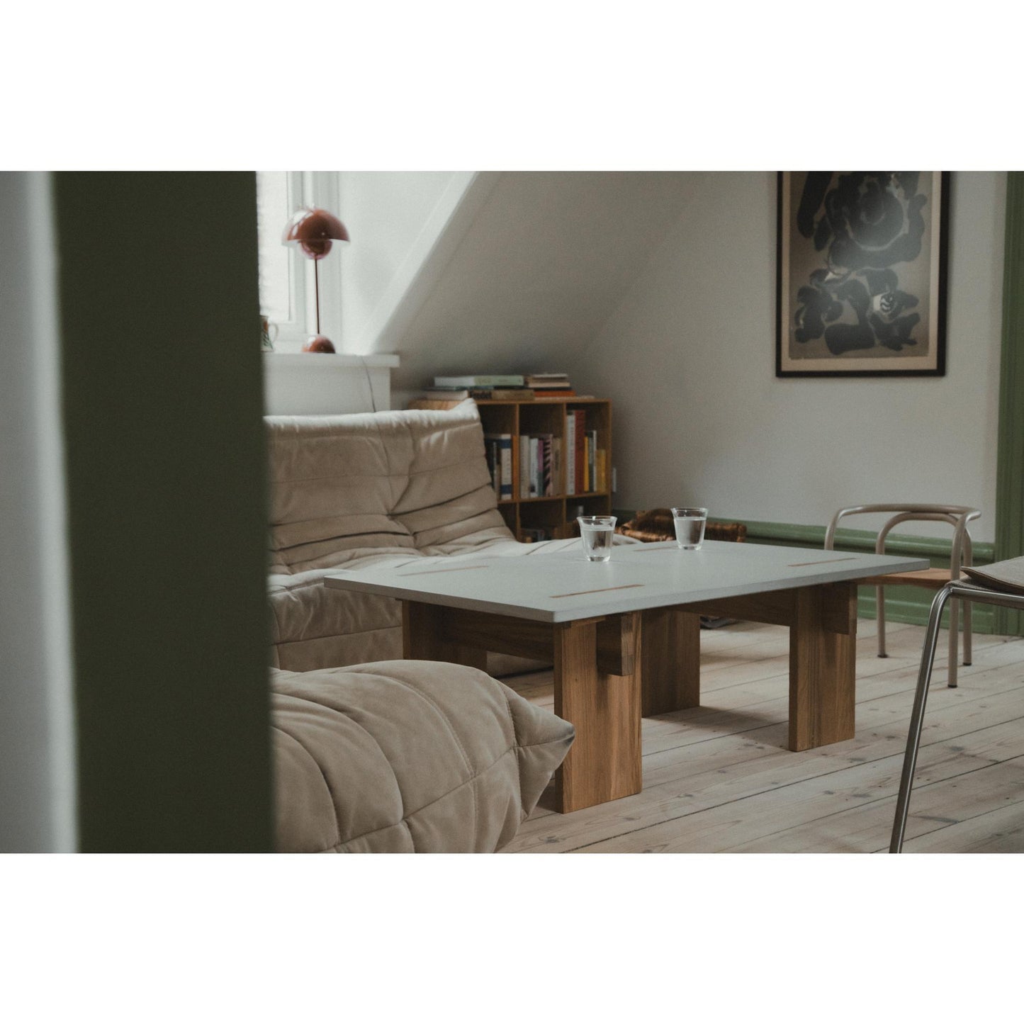Eberhart Arnold Coffee Table Dark Concrete/Dark Oak - Limited Edition
