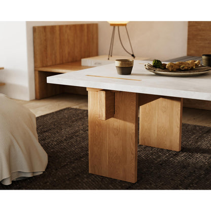 Eberhart Arnold Coffee Table Dark Concrete/Dark Oak - Limited Edition