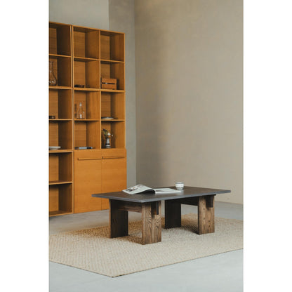 Eberhart Arnold Coffee Table Dark Concrete/Dark Oak - Limited Edition