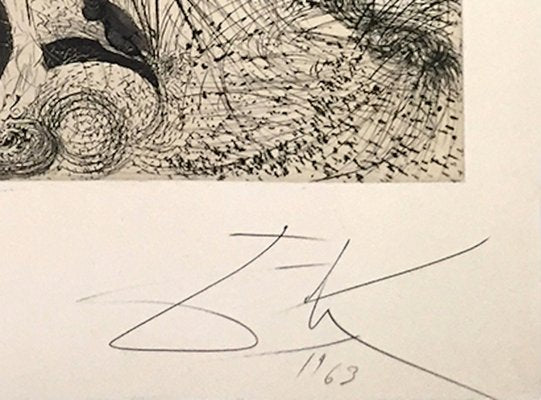 Aphrodite, Héliogravure and Drypoint Attr. To Salvador Dali, 1963-ZCI-1169907