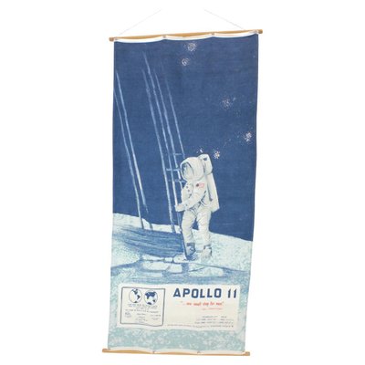 Apollo 11 First on the Moon Texoprint Cloth, 1970-TZ-1441668