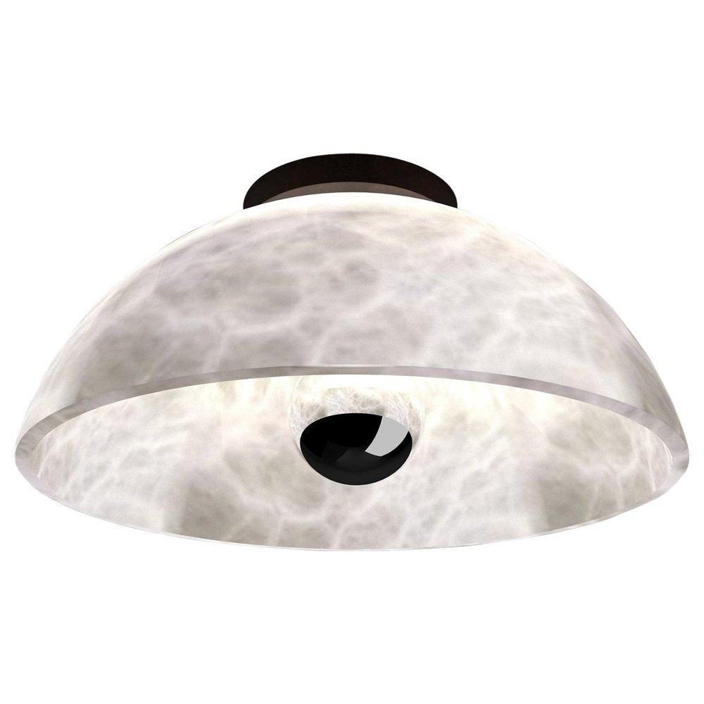 Apollo Ruggine Of Florence Metal Ceiling Lamp by Alabastro Italiano