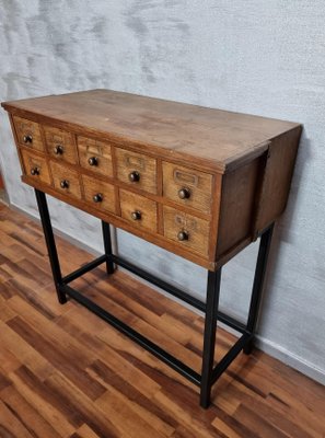 Apothecary Cabinet with 10 Drawers-NQV-1138282