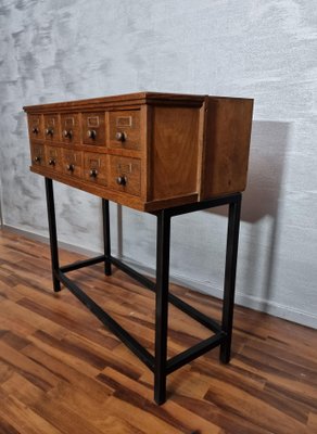 Apothecary Cabinet with 10 Drawers-NQV-1138282