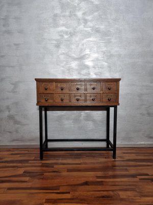 Apothecary Cabinet with 10 Drawers-NQV-1138282