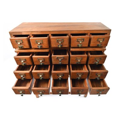 Apothecary Cabinet with 20 Drawers-NQ-624688