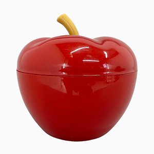 Apple Shape Plastic Box, Czechoslovakia, 1970s-TZ-1418933