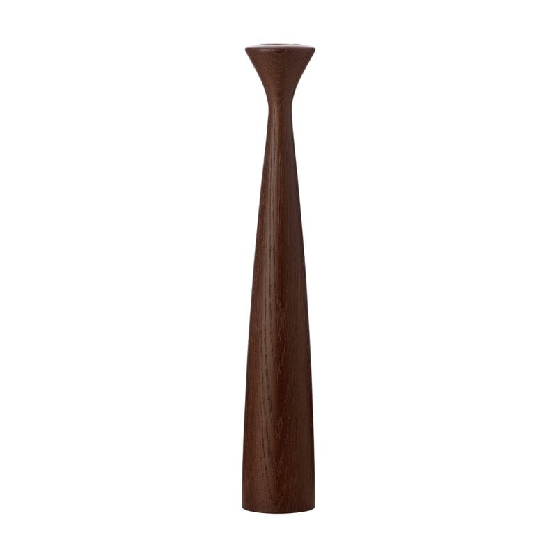 Rose candleholder by applicata #smoked oak #